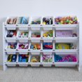 thumbnail image 2 of Humble Crew Cambridge Extra Large Toy Storage Organizer with 20 Storage Bins, White, 2 of 5