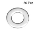 thumbnail image 2 of Parts Washer,Hardware Nuts,Washers,50 Pcs 304 Stainless Steel Flat Washer for Screw Bolt, 2 of 3