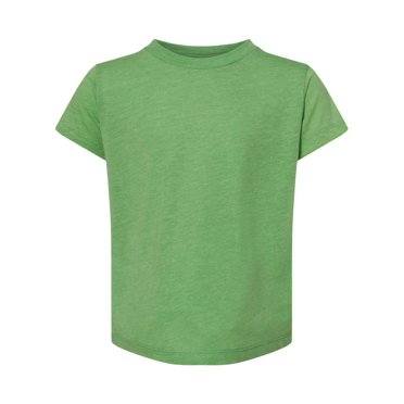 Bella + Canvas T-Shirt à Manches Courtes en Mélange Triblend pour Tout-Petit