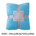 thumbnail image 3 of Couverture en Flanelle Douce et Chaude Couverture de Lit Jeté de Sofa, 3 of 3