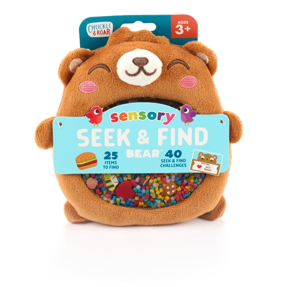 Chuckle & Roar Sensory Seek & Find Bear Scavenger Hunt on The Go for Ages 3+ by Buffalo Games