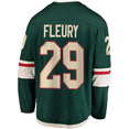 thumbnail image 2 of Marc-Andre Fleury Minnesota Wild NHL Fanatics Breakaway Home Jersey, Large, 2 of 3