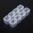 thumbnail image 3 of Boîte de Rangement Ajustable en Plastique Transparent 28 Compartiments pour Comprimés Pilules Bijoux, 3 of 8