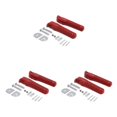 thumbnail image 4 of Maytalsory 2pieces Stay Secure On Motorcycle With Anti Slide Footrests Durable And Safe red 3Set, 4 of 6