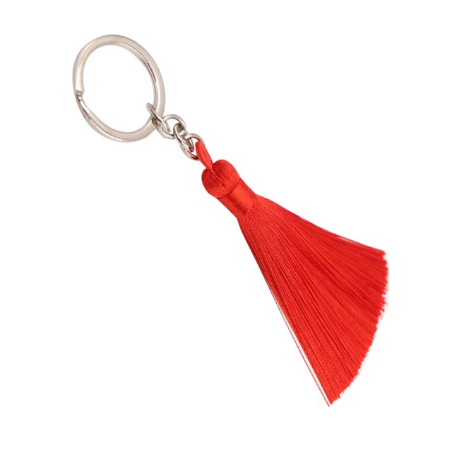 Tassel Keychain Simple Fashion Bohemian Tassel Handbag Charm Hanging Car Charm