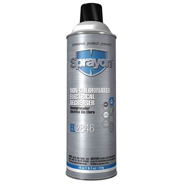 SPRAYON S20846000 Electrical Degreaser,Size 20 oz.,18 oz.