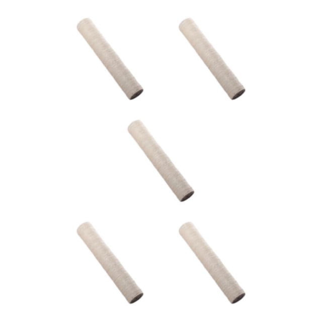 Dalazy 1Pack Scratch Post Refill Pole Grinding Rope Sisal Claw cat Protect Nails Beige H 12.5CM Dia 7cm 5Set