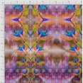 thumbnail image 3 of Soimoi Poly Georgette Fabric Branch & Colorful Parrot Panel Print Fabric by The Yard 52 Inch Wide, 3 of 3