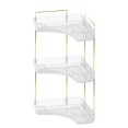 thumbnail image 4 of Birdeem 360 Rotating Cosmetics Storage Rack Corner Toilet Storage Box Light Luxury Bedroom Jewelry Cosmetics Decoration Storage Rack, 4 of 10
