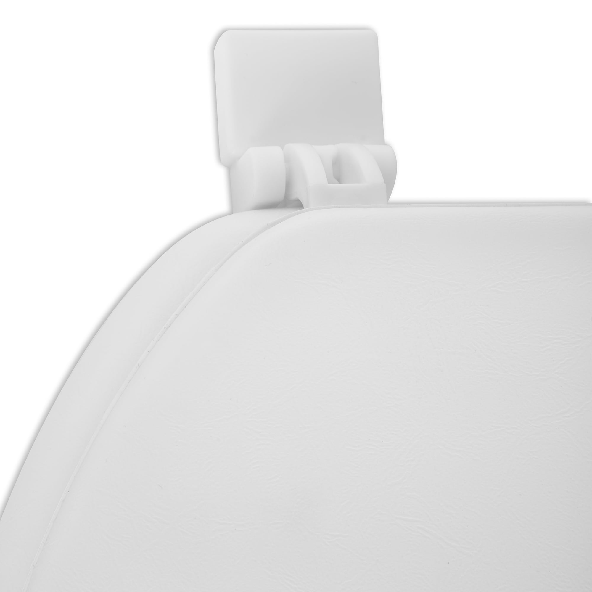 Mainstays Round 16 in Soft Cushioned Toilet Seat, Classic White