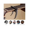 thumbnail image 1 of Multifunctional Guitar Capo For Acoustic & Electric Guitar - Durable Zinc Alloy Material - Suitable For Bass, Ukulele, Banjo, And Mandolin, 1 of 5