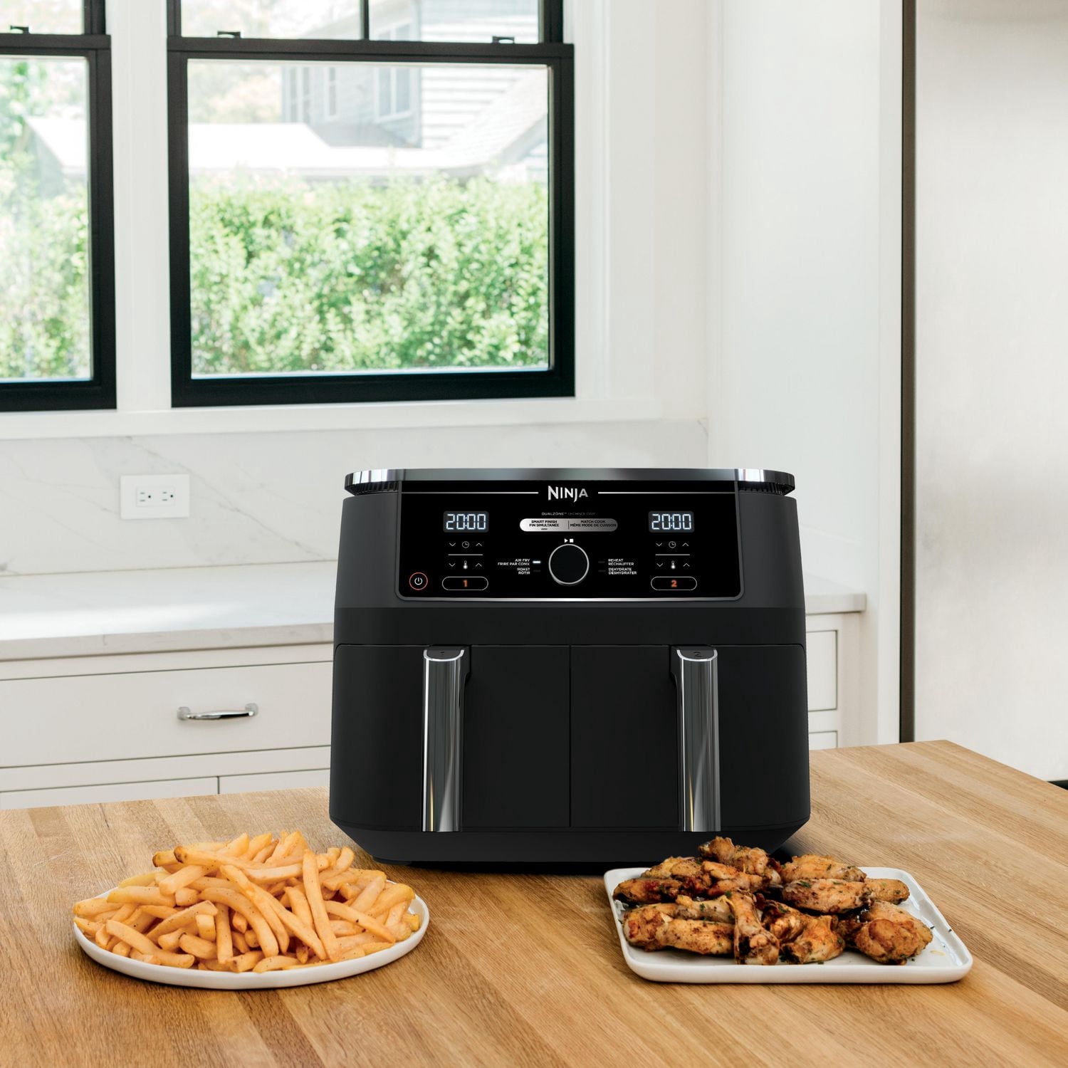 Ninja® Foodi® 4-in-1 10-qt. XL 2-Basket Air Fryer with DualZone™ Technology