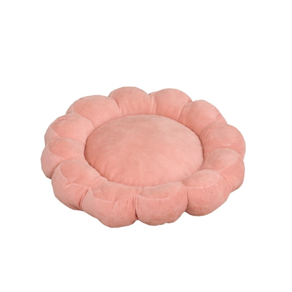 Lksixu Pet Supplies Matelas pour Chien Épaissi Tapis de Niche pour Chien pour l'Automne et l'Hiver avec Oreiller Autour Adapté au Sommeil des Chiots pour Petits Chiens et Chats