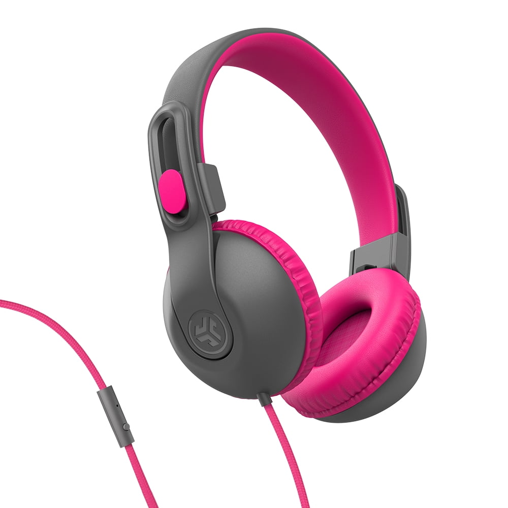 JLab Casque Filaire JBuddies Studio 2 - Gris/Rose