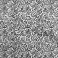 thumbnail image 1 of oneOone Georgette Viscose Off White Fabric Paisley Sewing Craft Projects Fabric Prints By Yard 42 Inch Wide-OO, 1 of 5