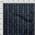 thumbnail image 3 of oneOone Georgette Viscose Blue Fabric Abstracts Fabric For Sewing Printed Craft Fabric By The Yard 42 Inch Wide, 3 of 4