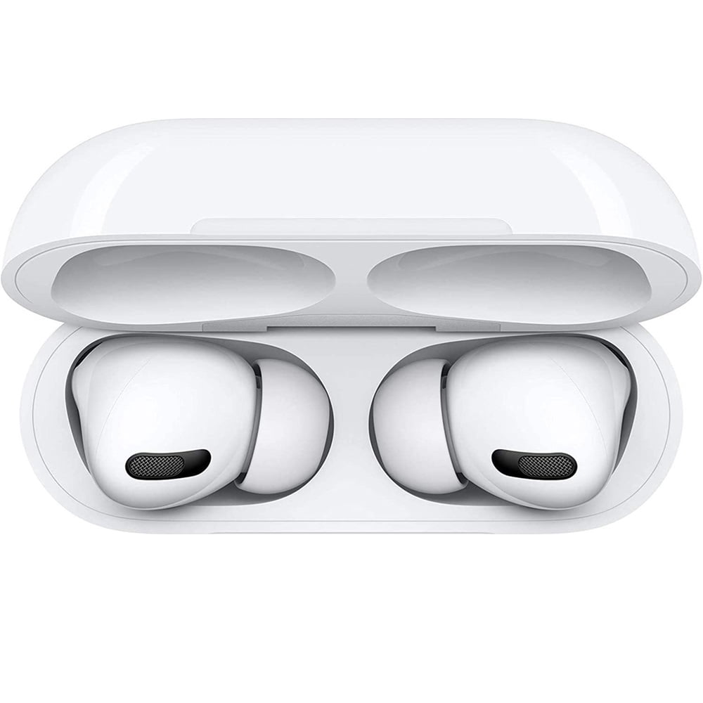 Écouteurs Bluetooth sans fil intra-auriculaires blancs Apple AirPods Pro avec annulation active du bruit et étui de recharge sans fil
