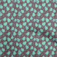 thumbnail image 1 of oneOone Rayon Aquamarine Green Fabric Pear Sewing Craft Projects Fabric Prints By Yard 56 Inch Wide, 1 of 4