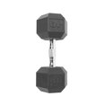 thumbnail image 1 of CAP Barbell Coated Hex Dumbbell, Single 3 - 100 lb, 1 of 6
