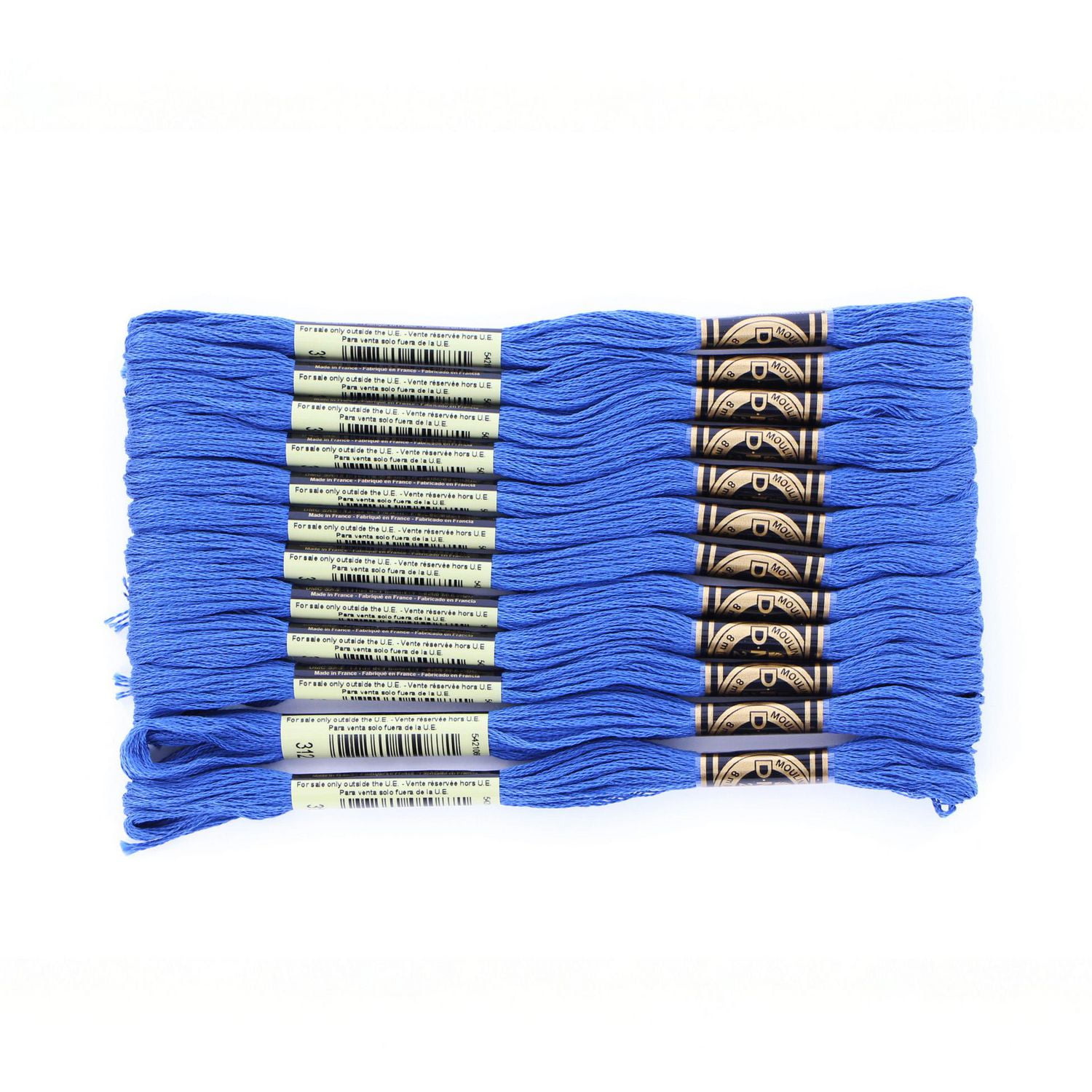 DMC bleu coton 6 Strand Floss 8 m (8.75 yd)