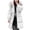 White, variant on Clearance! Lisingtool Women's Down Jacket Winter Mid Lenght Down Puffer Coats Ladies Lightweight Jackets With Hood Plus Size Slim Trench Coat Long Sleeve Warm Outwear Outdoor Hiking Jacke