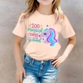 thumbnail image 2 of TZEWGL Chemise Mignonne pour Fille Garçon Imprimé Col Rond Manches Courtes Ample pour Bébés Taille 10-11T, 2 of 4