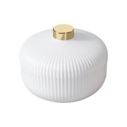 Small Plastic Storage Containers Plastic Divided Snack Box with Cover, Snack Fruit Tray, Food Storage Lunch Box, Removable and Washable Round Four Compartment