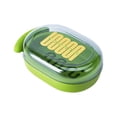 thumbnail image 1 of Containers with Lids for Organizing,Bathroom Decor Box Quality Soap Tray Double Layered Soap Container with Lid Striking Aesthetics and Removable Dividers - Upgrade Your Bathroom Decor, 1 of 6