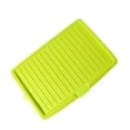 thumbnail image 1 of Kitchen Drain Board, Silicone Drying Mat for Kitchen Counter,Large Plastic Draining Tray with Side Drop Slope Diversion,Side Dish Drying Tray,Dish Drainer Drip Rack Tray,Baking Kitchen Table Mat, 1 of 8
