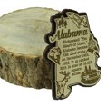 thumbnail image 2 of USA Alabama State Map Wooden Magnet Souvenir Fridge Magnet Gift, 2 of 5