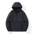 thumbnail image 3 of Pisexur Windbreaker Jacket Men's Spring And Charge Coat Thin Outdoor Mountaineering And Riding Windproof Work Coat Hiking Jacket Men Rain Coat Mens Jacket, 3 of 3