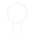 thumbnail image 2 of GUOOL Wedding Arch Frame Heavy Duty Round Wedding Circle Backdrop Stand Frame Thickend White 1.5m 5 Pipe, 2 of 9