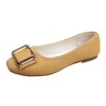 thumbnail image 2 of Chaussures Plates à Boucle Carrée pour Femmes, à Enfiler, Décolleté Peu Profond, Chaussures Simples, Chaussures Décontractées, Chaussures de Travail, 2 of 6