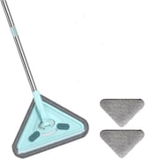 MKHSQHDG Today's Deals Multifunctional Triangle Mop Spliced Triangle Mop 360° Rotatable Adjustable Cleaning Mop Extendable Wall Mop with Long Handle Household Mop for Ceiling Window Floor