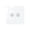 White 2 Gang, variant on LCXmlly Hands free Control for Lights WiFi Graffiti Smart Switch, Voice App Control, Dimmable Lights, Real Sense Intelligence, EU Plug