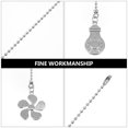 thumbnail image 5 of KAKOWELY 2pcs Ceiling Light Pull Chain Ceiling Fan Chain Extension Chandelier Chain Pendant,14.17"X1.3"X0.08", 5 of 5