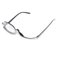 thumbnail image 1 of Makeup Reading Glasses, Magnifying Makeup Glasses Single Flip Up Lens Cosmetic Women Makeup Read Glasses With Eyeglass Case Plastic Eyeglass Frame Magnifying Makeup Reading Glasses, 1 of 8