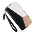 thumbnail image 1 of Large Capacity Wallet for Women Credit Card Holder PU Leather Wallet with Zipper, 1 of 5