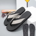 thumbnail image 2 of Flip Flops Funny Beach Studded Flip Flops for Women Sandals with Hidden Design Flip Flops Arch Support Women Slides for Men and Flip Flops Wide Width for Women, 2 of 8