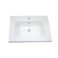 thumbnail image 2 of American Imaginations 25-in. W 1 Hole Ceramic Top Set In White Color - Overflow Drain Incl. AI-33103, 2 of 9