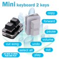 thumbnail image 3 of Clavier OSU Blanc - Clavier de Jeu OSU Type Mécanique - CXPCTE, r Lot U8 M1F6, 3 of 9