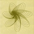 thumbnail image 1 of Ahgly Company Tapis d'Intérieur Lavable en Machine Carré Transitionnel Jaune Soleil, 7 Pieds Carré, 1 of 7