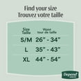 thumbnail image 3 of Depend Fresh Protection Incontinence Underwear for Men, Adult Diapers, L, 28 Count, 3 of 8