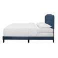 thumbnail image 4 of HMD Carmel Upholstered Twin Panel Bed, Blue, 4 of 6