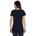thumbnail image 4 of Inkmeso Inkmeso T-shirt à Encolure Dégagée pour Femmes à Manches Courtes d'Été, T-shirt Basique, 4 of 7