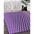 thumbnail image 3 of Ahgly Tapis Rectangulaire Lavable en Machine Intérieur Transitionnel Violet Violet, 2 Pieds x 3 Pieds, 3 of 7