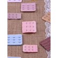 thumbnail image 2 of 36 Pcs Rallonges de Soutien-Gorge Crochets d'Extension de Brassière, 2 et 3 Crochets, 18 Couleurs, 2 of 6