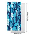 thumbnail image 2 of Microfiber Beach Towel Sandproof 70 in x 55 in Large Absorbent Travel Towel for Beach Pool Picnic, 2 of 7