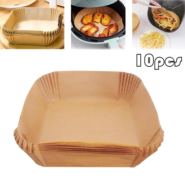 Oleegame 1PC 2022 New Pattern Air Fryer Disposable Paper Liner Food Level Non-stick Pan Oil Paper