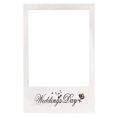 thumbnail image 1 of Raindrops 3Pcs White Paper Photo Prop Frame for Wedding Party Creative Picture Frame Prop for Unforgettable Memories, 1 of 8